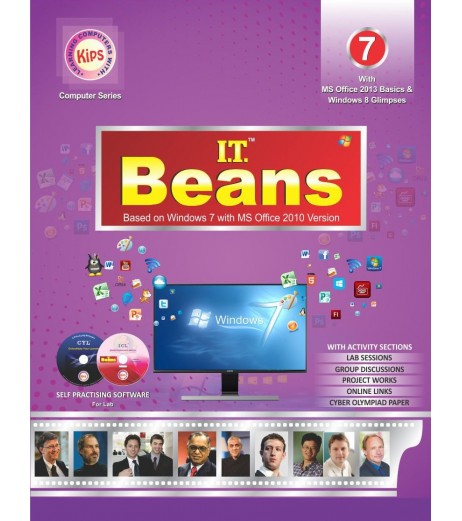 I.T Beans Class 7 Based on Windows 7 with MS Office 2010 Version Class-7 - SchoolChamp.net